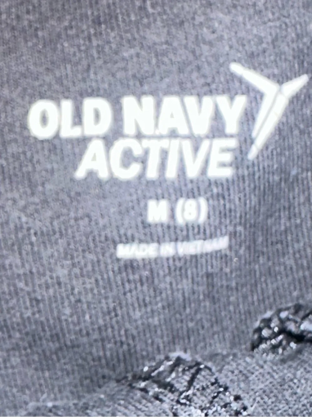Old Navy Black Kids Jogger Sweatpants with Zipper Pockets